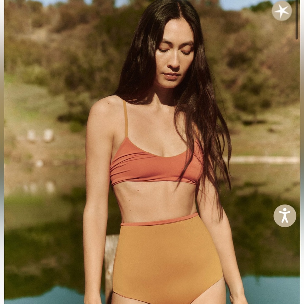 The Great Reversible Bikini Top NWT